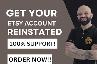 do etsy store reinstatement for etsy suspension, etsy appeal letter, live chat