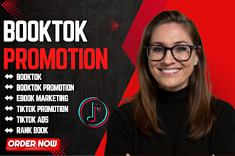 viral tiktok booktok promotion booktok book ranking book ebook marketing