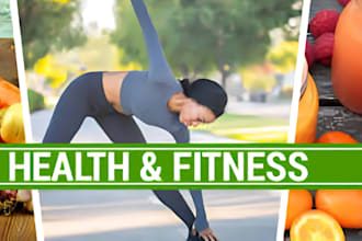 be your ebook ghostwriter on  health and fitness public health dieting