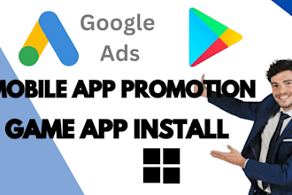 do android mobile app promotion, game promotion, app install