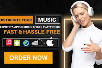 fix issue and distribute music using distrokid, ditto, tunecore, cd baby, amuse