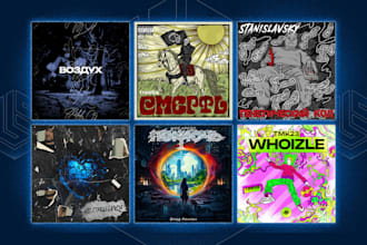 make a cover design for your album, track, release, or single