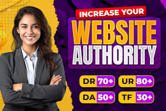 increase website ahrefs domain rating dr and moz domain authority da
