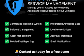 provide a complete itsm software for your business