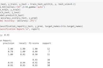 do data science and machine learning projects using python