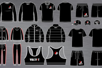 make 2d custom apparel clothing mockups for your brand