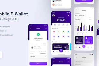 design wallet app,dashboard UI,UX,trading,blockchain saas,mobile app development