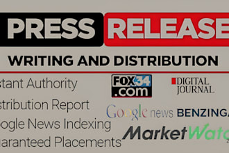 expert press release writing and distribution services