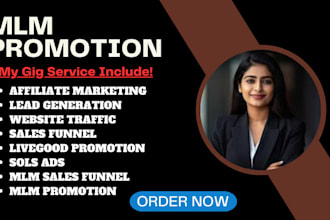 mlm promotion, livegood affiliate marketing, website link promotion, mlm leads