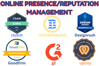 manage your g2 clutch capterra designrush goodfirms reputation