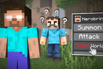 make minecraft related art