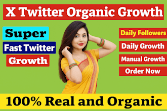 manage x twitter organic growth