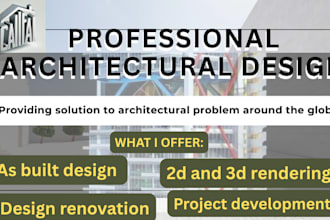 do architectural cad drafting and detailed building plans