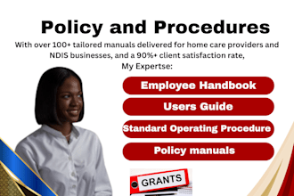 do sop employee handbook, policy and procedure manuals company profile home care