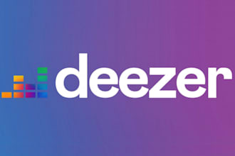 increase and boost your deezer play count, fanbase, streamers organically