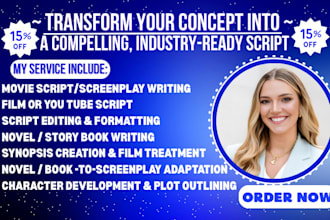do movie script writing screenwriting screenplay feature film short tv series