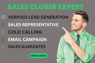 professionally close your high ticket sales and convert leads