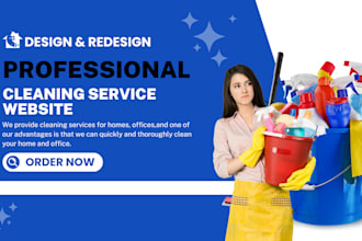 build cleaning service website house, office, car cleaning booking koala website