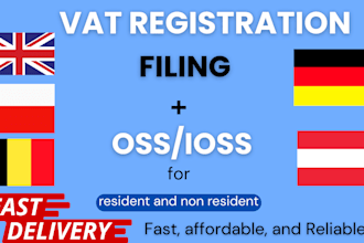 do vat oss oiss registration filling in germany france belgium uk poland austria
