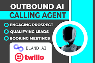 setup outbound ai calling agent for cold calls and lead generation sales calls