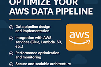 design high performance AWS etl workflows with documentation and diagrams