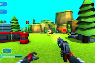 develop your 2d or 3d unity game for PC, mobile, or webgl
