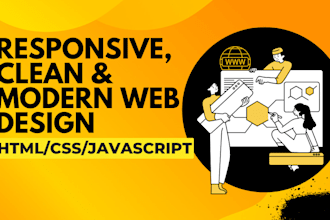 design or redesign your wix webflow or squarespace website