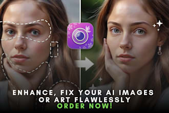 enhance, fix your ai images or art flawlessly