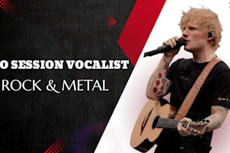 be your metal, rock and power metal vocalist