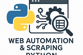 create bot for web automation web scrapping web testing python selenium