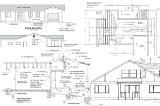 city permit blueprint architect design for house plans adu residential buildings