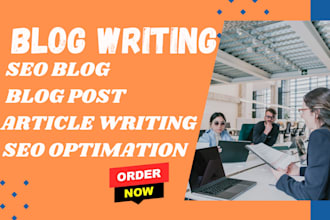 do SEO article blog post writing website content writing copywriting