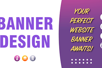 design UI banners, components assets for websites and print media