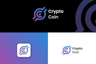 design modern saas,crypto, startup, security, software tech logo