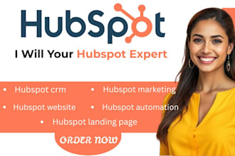 setup hubspot crm landing page hubspot marketing