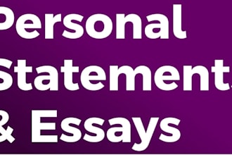 edit or rewrite your personal statement or essay in 24 hours