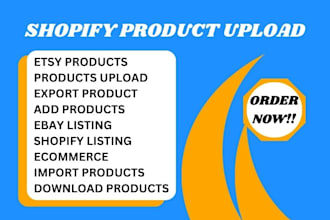 export, research, upload, list and migrate products on ecommerce store