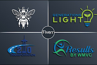 do modern minimalist logo design for your brand