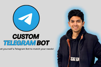 create a professional custom telegram bot