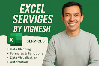 clean, format and organize excel or CSV data
