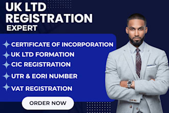 do UK ltd formation, uk company formation, vat registration, utr and oeri
