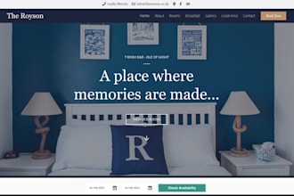 design wordpress wix short term rental website vacation rental website airbnb