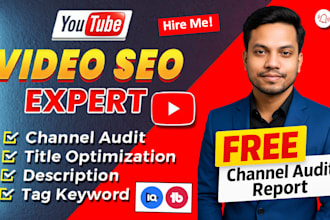 youtube video SEO for new channels to increase views and subscribers