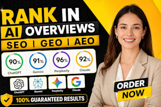 increase ai visibility score to rank website in chatgpt, gimini with aeo GEO SEO