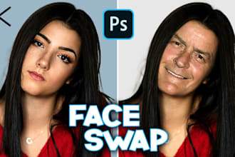 do photoshop, photo editing, remove background, color change, face swap, object