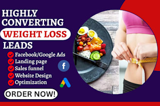 generate weight loss leads semaglutide lead with landing page on gohighlevel