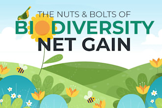 conduct biodiversity net gain report using the statutory metric