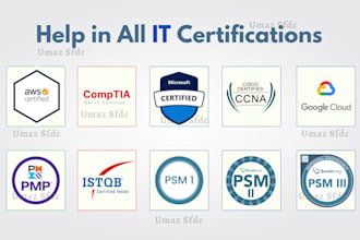 get pmp comptia microsoft AWS scrum master psm1 psm2 istqb cisco certifications