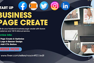 do facebook business page setup with 5years experience