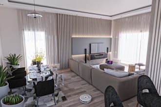 renovate living room interior, bathroom, bedroom, kitchen,cgi interior rendering